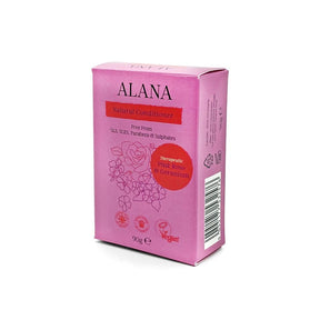 Pink Rose & Geranium Natural Conditioner Bar 90g - Greenlands Health Store