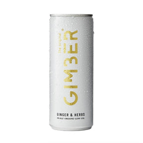 Organic Original No1 Ginger Sparkling Ready To Drink Can 250ml - Greenlands Health Store