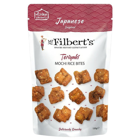 Mr Filberts Teriyaki Mochi Rice Bites 150g - Greenlands Health Store