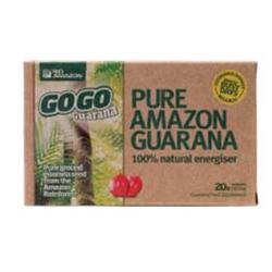 GoGo Guarana 500mg 20 Vegicaps - Greenlands Health Store