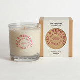 Lily & Bergamot Island Natural Wax Candle 9.1cm x 8.2cm x 8.2cm - Greenlands Health Store
