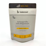 Ashwagandha With Magnesium 30 Veggie Caps - Refill Pouch - Greenlands Health Store