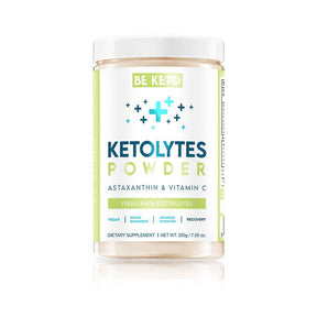 BeKeto - Keto Electrolytes Powder Fresh Lemon 200g - Greenlands Health Store