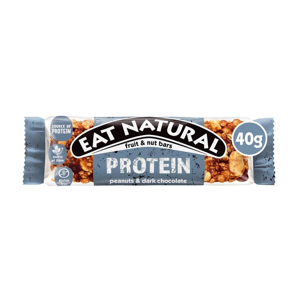 Protein Packed Bar with Peanuts and Chocolate 40g - Greenlands Health Store
