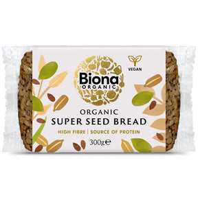 Biona Organic Super Seed Bread 300g - Greenlands Health Store
