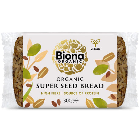 Biona Organic Super Seed Bread 300g - Greenlands Health Store