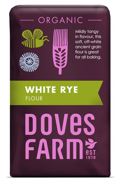 White Rye Flour Organic 1kg - Greenlands Health Store