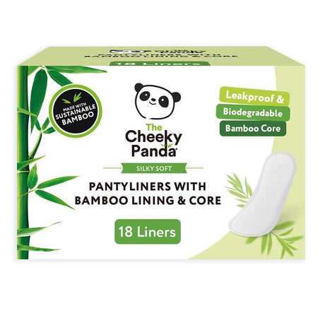 Biodegradable bamboo liner and core pantyliners - Greenlands Health Store
