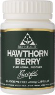 Hawthorn Berry 450mg 60 Caps - Greenlands Health Store