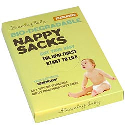 Bio-degradable Nappy Sacks Fragranced 60's - Greenlands Health Store
