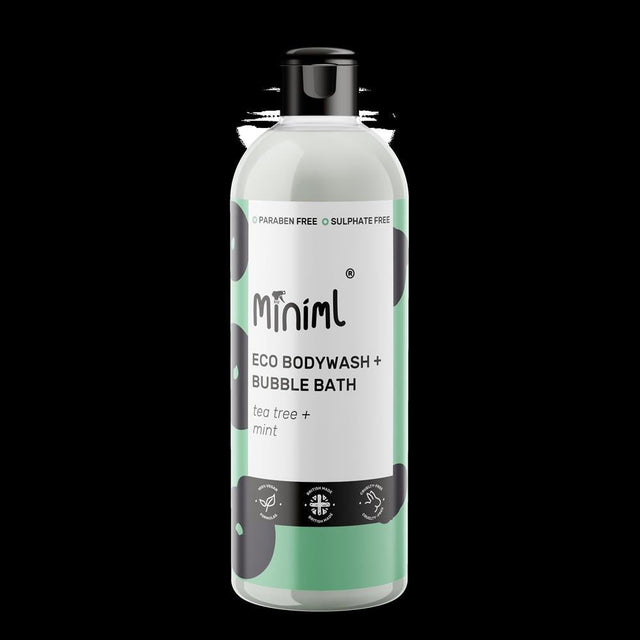 Bodywash and bubble bath tea tree and mint 500ml - Greenlands Health Store