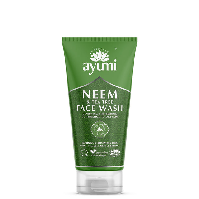 Neem & Tea Tree Face Wash 150ml - Greenlands Health Store