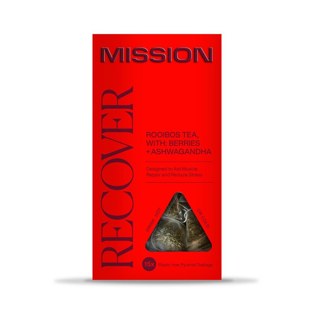 MISSION Recover Rooibos 15 Tea Bags - Greenlands Health Store
