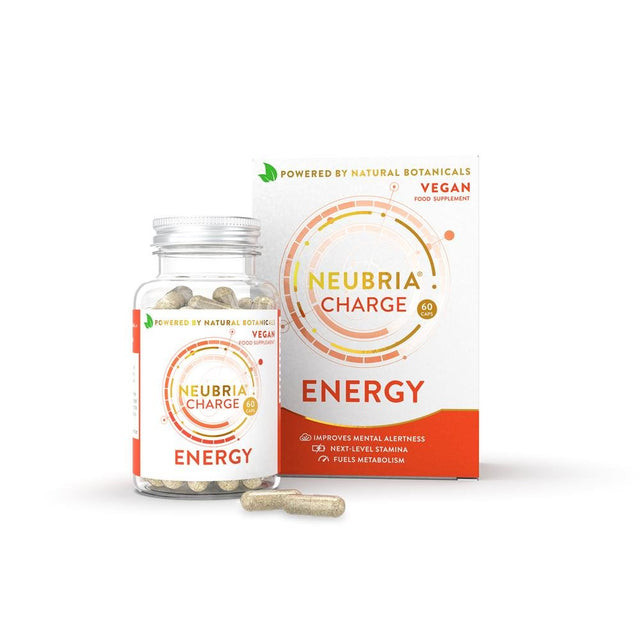 Charge Energy Vegan 60 Capsules - Greenlands Health Store