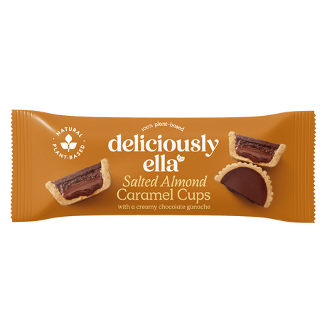 Deliciously Ella Salted Almond Caramel Cup 36g - Greenlands Health Store