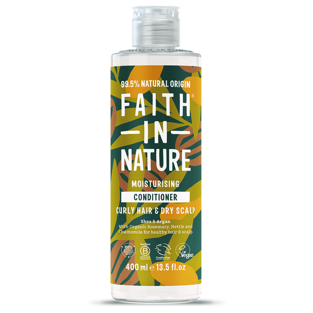 Faith in Nature Shea & Argan Conditioner 400ml - Greenlands Health Store