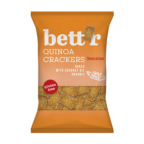 Quinoa Crackers with Sesame 100g - Greenlands Health Store