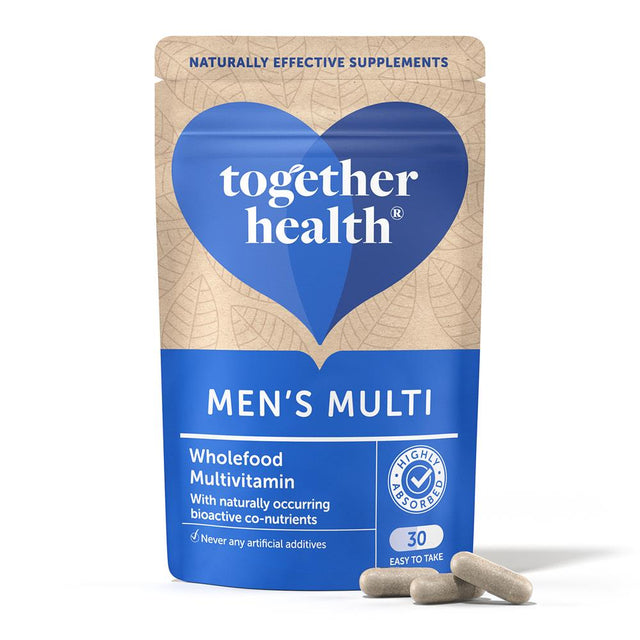 Together Men's Wholefood Multivitamin 30 capsules - Greenlands Health Store