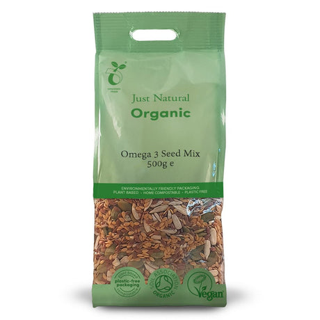Organic Omega 3 Seed Mix 500g - Greenlands Health Store
