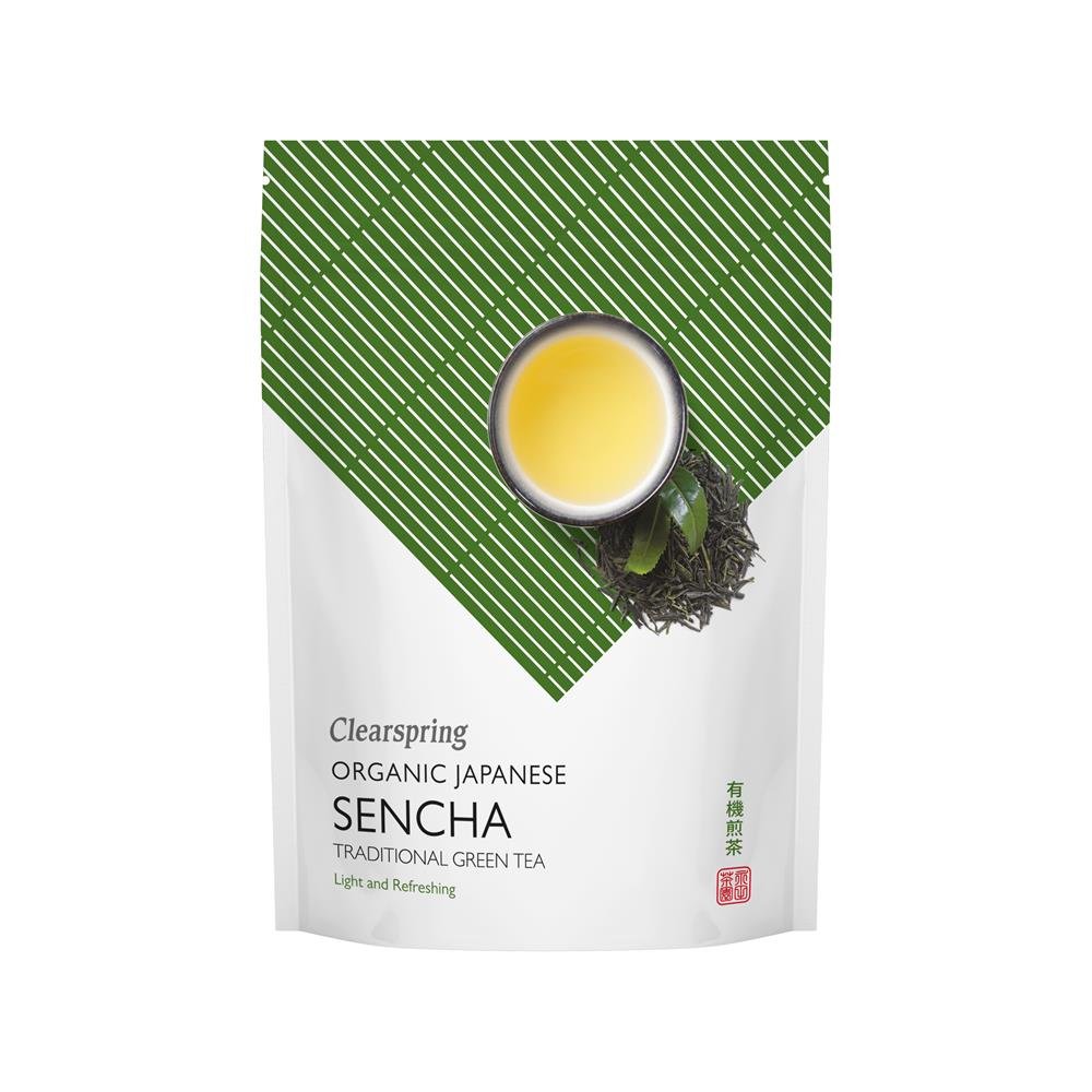Organic Japanese Green Tea Sencha Tea Loose 90g - Greenlands Health Store