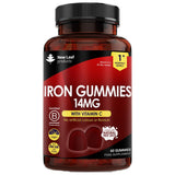 Iron Gummies Vegan 60 gummies - Greenlands Health Store