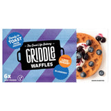 Vegan Blueberry Wholegrain Waffles 200g - Greenlands Health Store