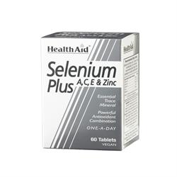 Selenium Plus (Vitamins A C E & Zinc) Tablets 60's - Greenlands Health Store