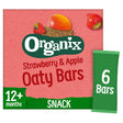 Strawberry& Apple Organic Soft Oat Snack Bars Multipack(6x23g) - Greenlands Health Store