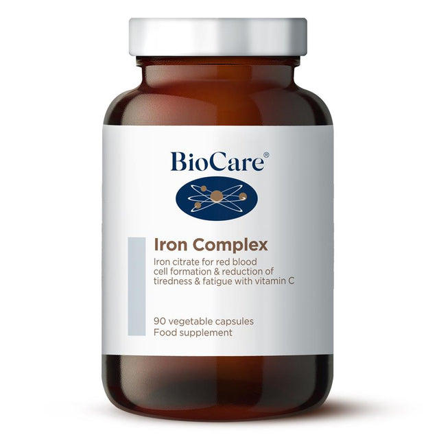 Iron Complex 200mg 90 Capsules - Greenlands Health Store