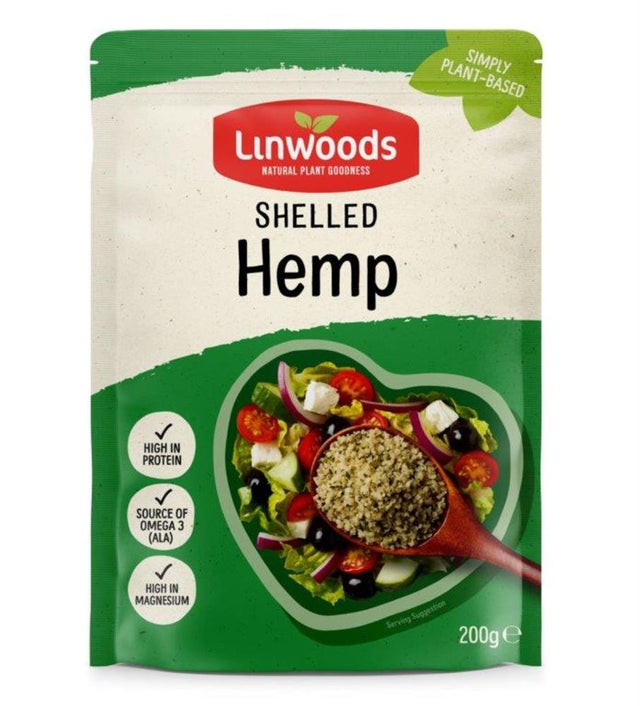 Linwoods Shelled Hemp Mix 200g - Greenlands Health Store