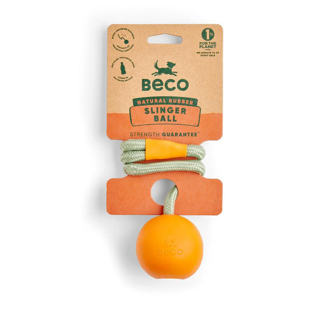 A springy rubber ball on a strong recycled rope. - Greenlands Health Store