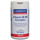 Vitamin B - 100 Complex 60 tablet - Greenlands Health Store