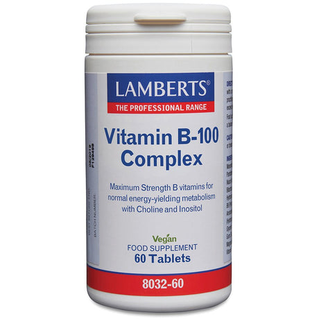 Vitamin B - 100 Complex 60 tablet - Greenlands Health Store