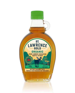 Organic Grade A Amber Colour Rich Taste Maple Syrup 330g - Greenlands Health Store