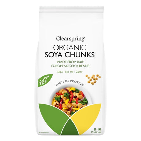 Organic Soya Chunks 200g - Greenlands Health Store