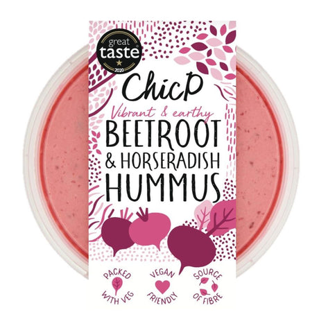 Beetroot & Horseradish Hummus 150g - Greenlands Health Store