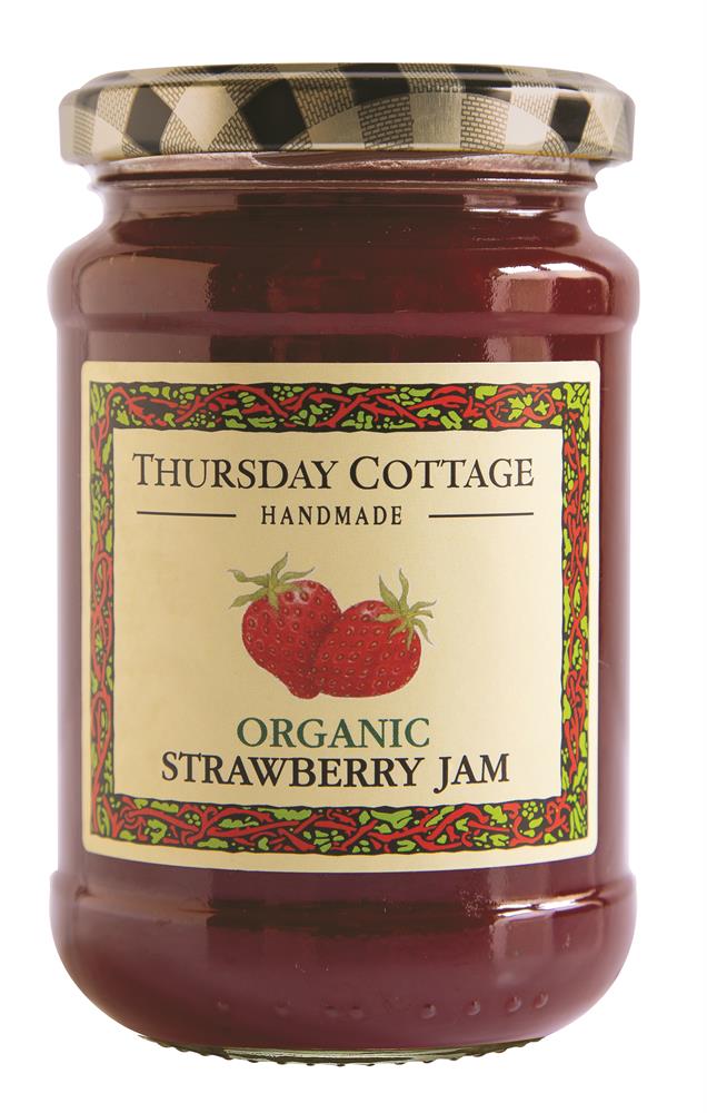Organic Strawberry Jam 340g - Greenlands Health Store