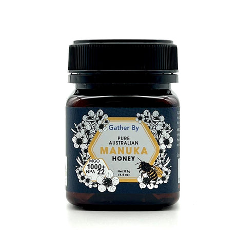 Gather By Australian Manuka Honey 1000+MGO 125g - Greenlands Health Store