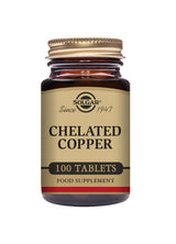 Solgar® Chelated Copper Tablets - Pack of 100 - Greenlands Health Store