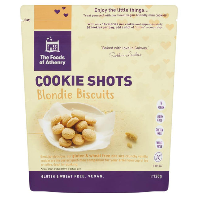 GF Cookie Shots BLONDIES - Greenlands Health Store