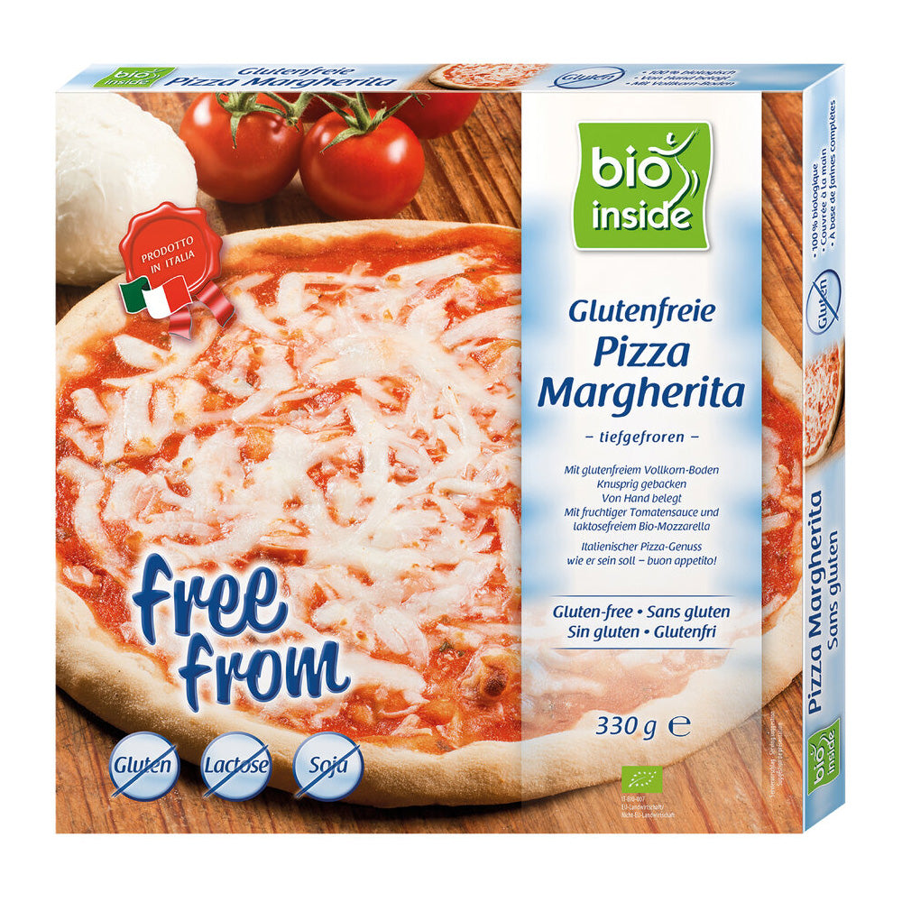 Organic Pizza Margherita Gluten Free 330g - Greenlands Health Store