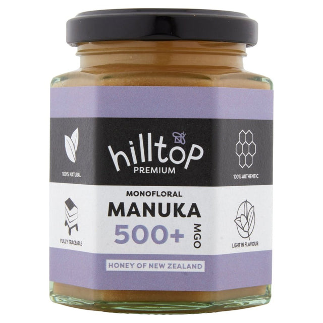 Hilltop Manuka Honey MGO 500+ - Greenlands Health Store