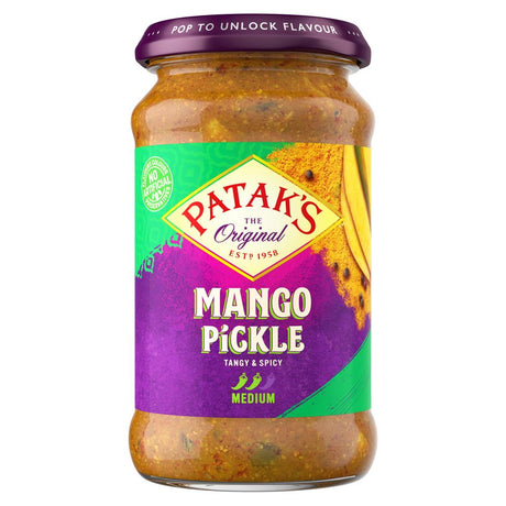 Pataks Mango Pickle 283g - Greenlands Health Store