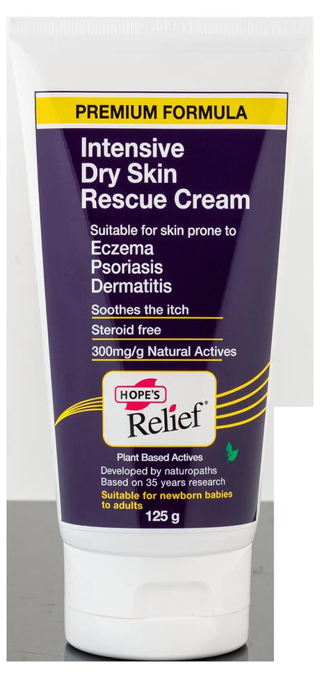 Hope's Relief Intensive Rescue Cream Value Size 125gm tube - Greenlands Health Store