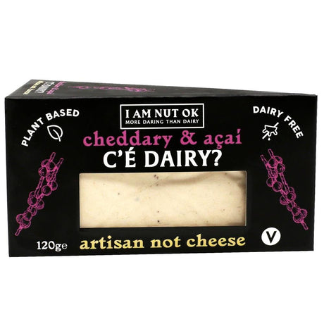 C'e Dairy? - Vegan Cheese Cheddar 120g - Greenlands Health Store