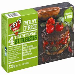 Traditional Vegetarian Burger 320g - Greenlands Health Store