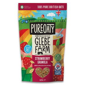 Gluten Free PureOaty Strawberry Granola 325g - Greenlands Health Store