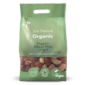 Organic Mixed Nuts 250g - Greenlands Health Store