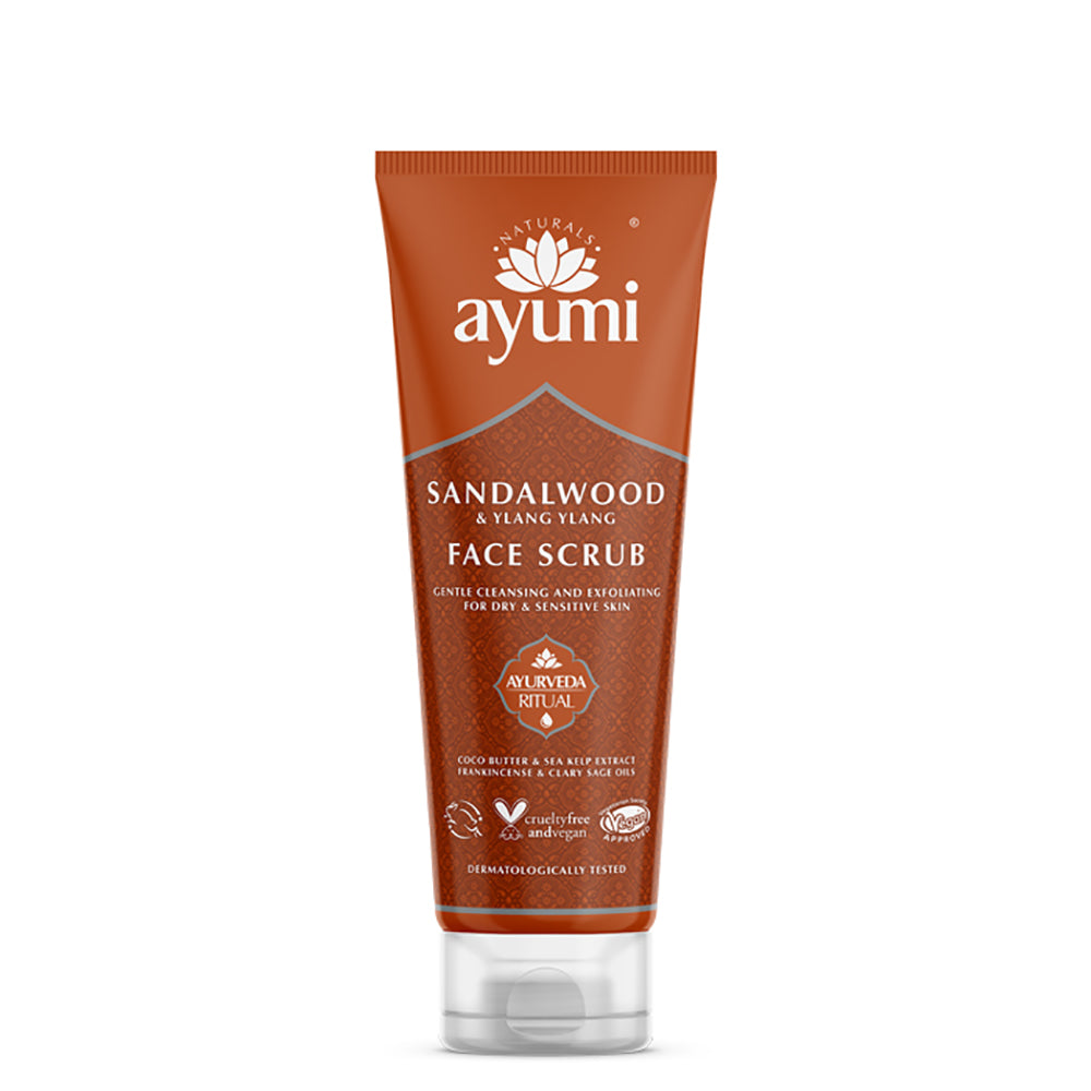 Sandalwood Face Scrub 125ml - Greenlands Health Store
