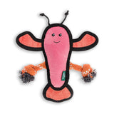 Plush Lobster squeaky dog toy great for a snuggle. 1toy - Greenlands Health Store